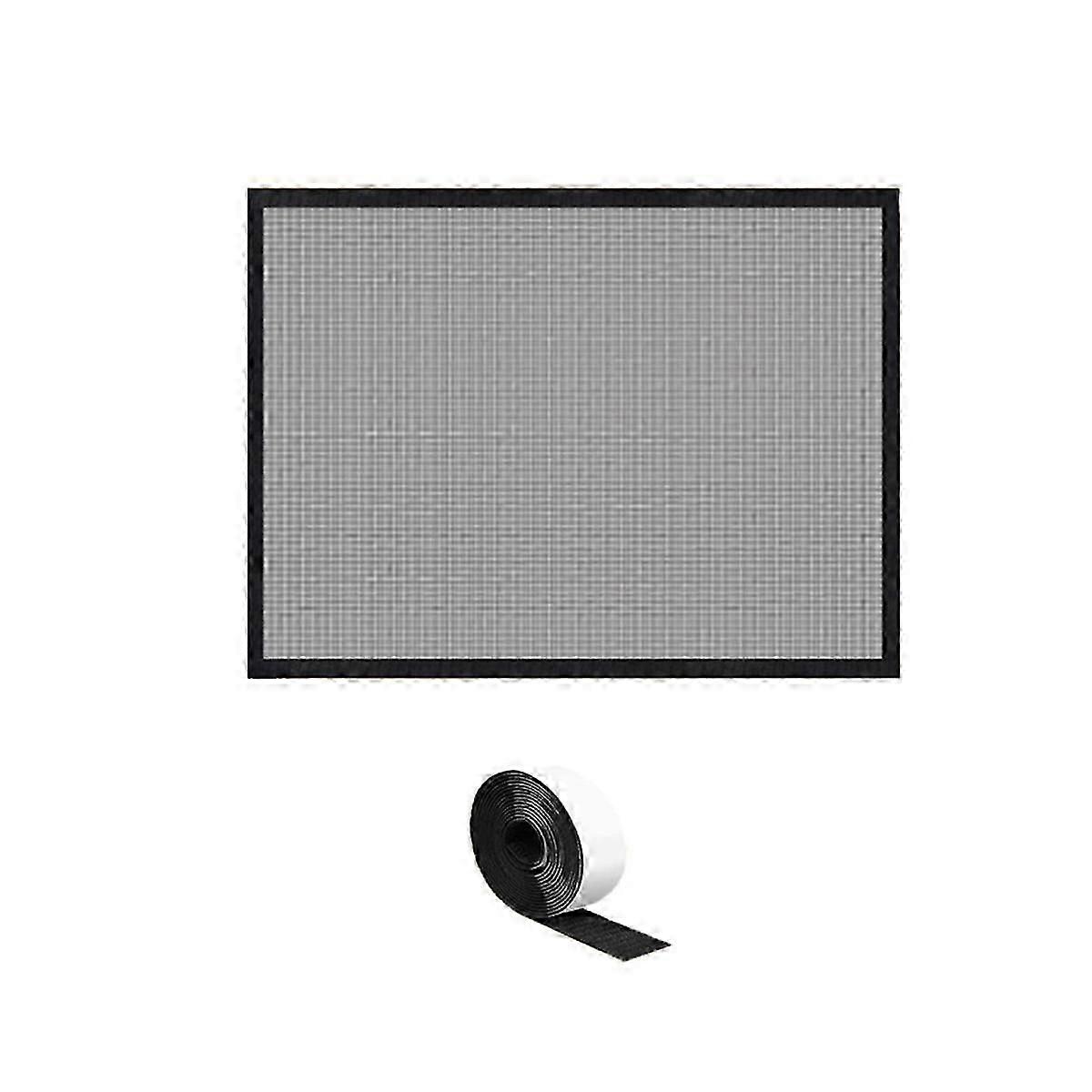Couverture de maille d’écran de cheminée Couverture de cheminée en PVC à l’épreuve des animaux de compagnie avec crochets et couverture de sécurité de cheminée pour