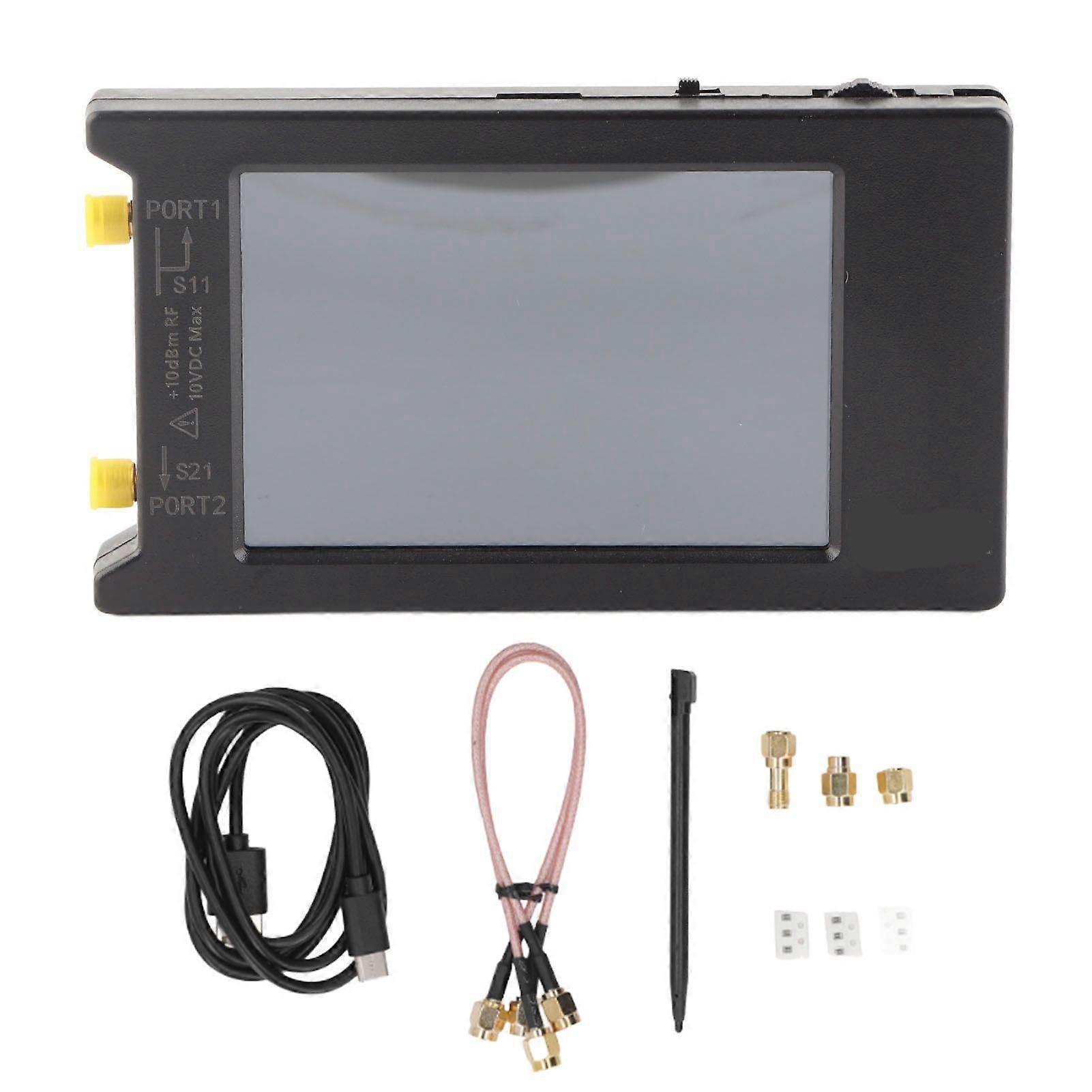 Vector Network Analyzer HF VHF UHF 4in LCD Touch Screen Antenna Analyzer with USB Interface