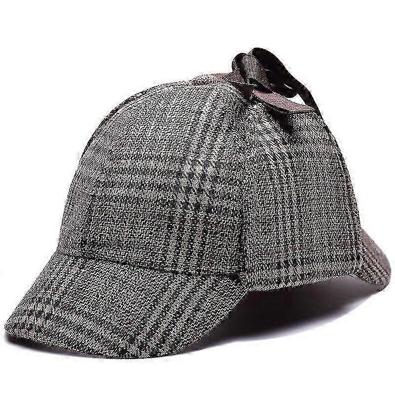1 kpl Sherlock Holmes -etsiväbarettihattu Unisex Cosplay-asusteet
