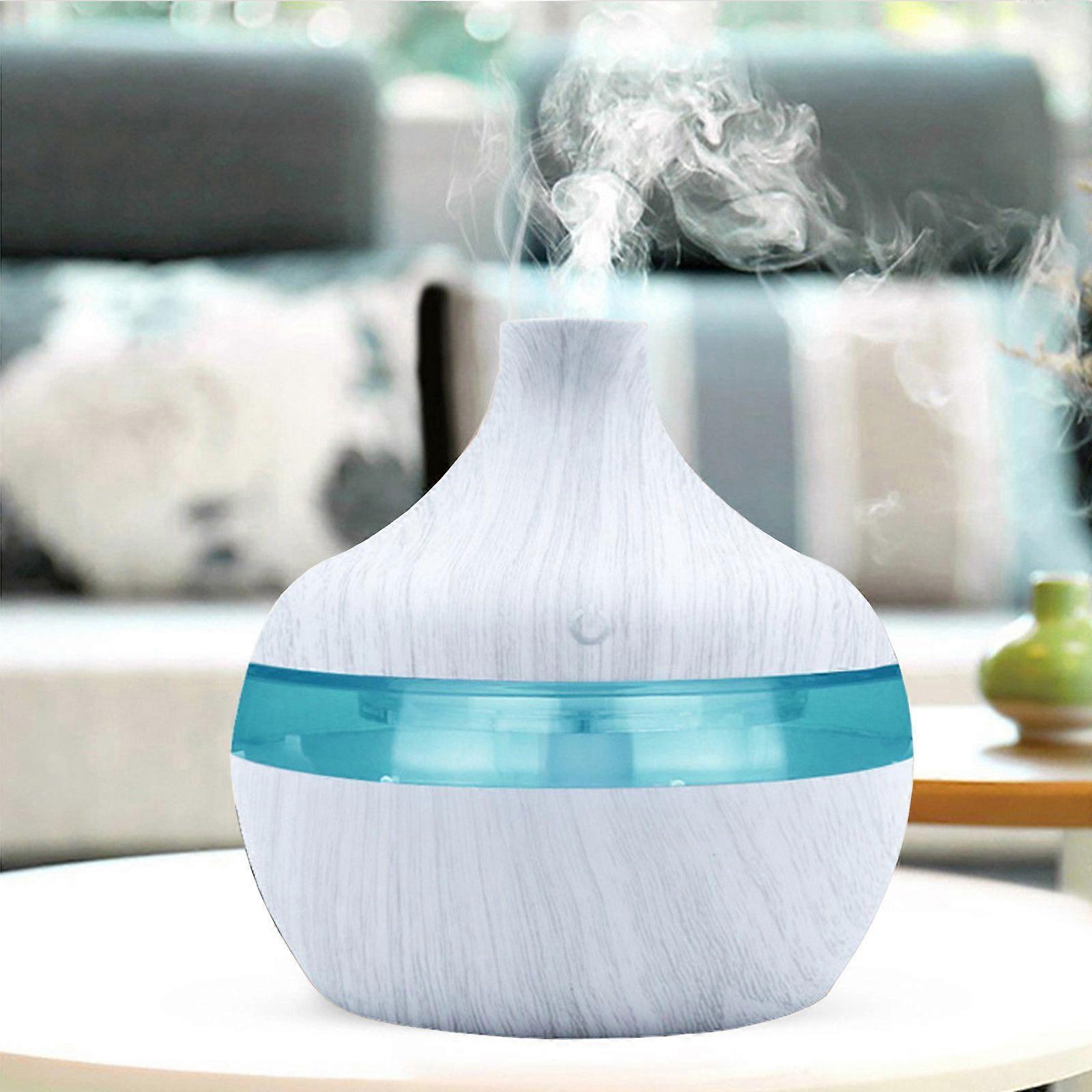 5V Wood Grain Household Humidifier Colorful Aromatherapy Machine USB Humidifier Vehicle Mounted Atomizer Humidifying Stick