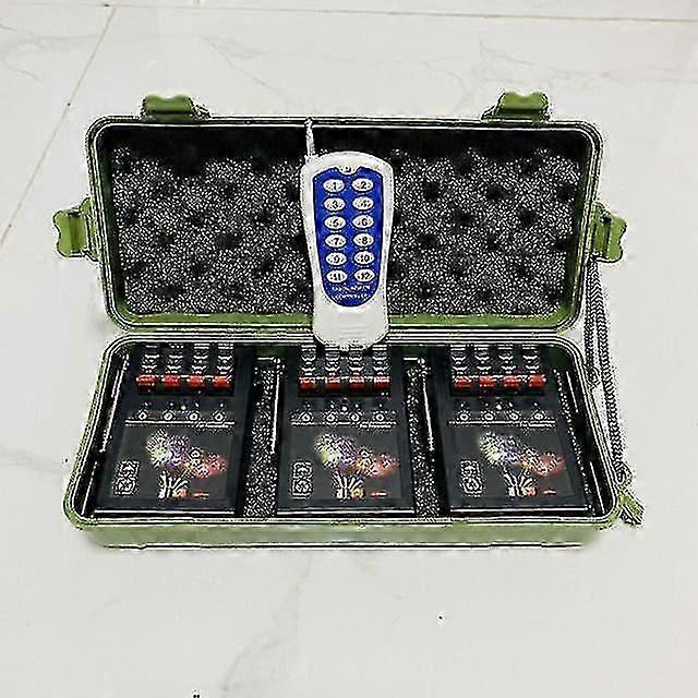 3X4 12Cues Lighting Receiver Remote Control Wedding Sparklers Machine Wireless Fireworks System Cold