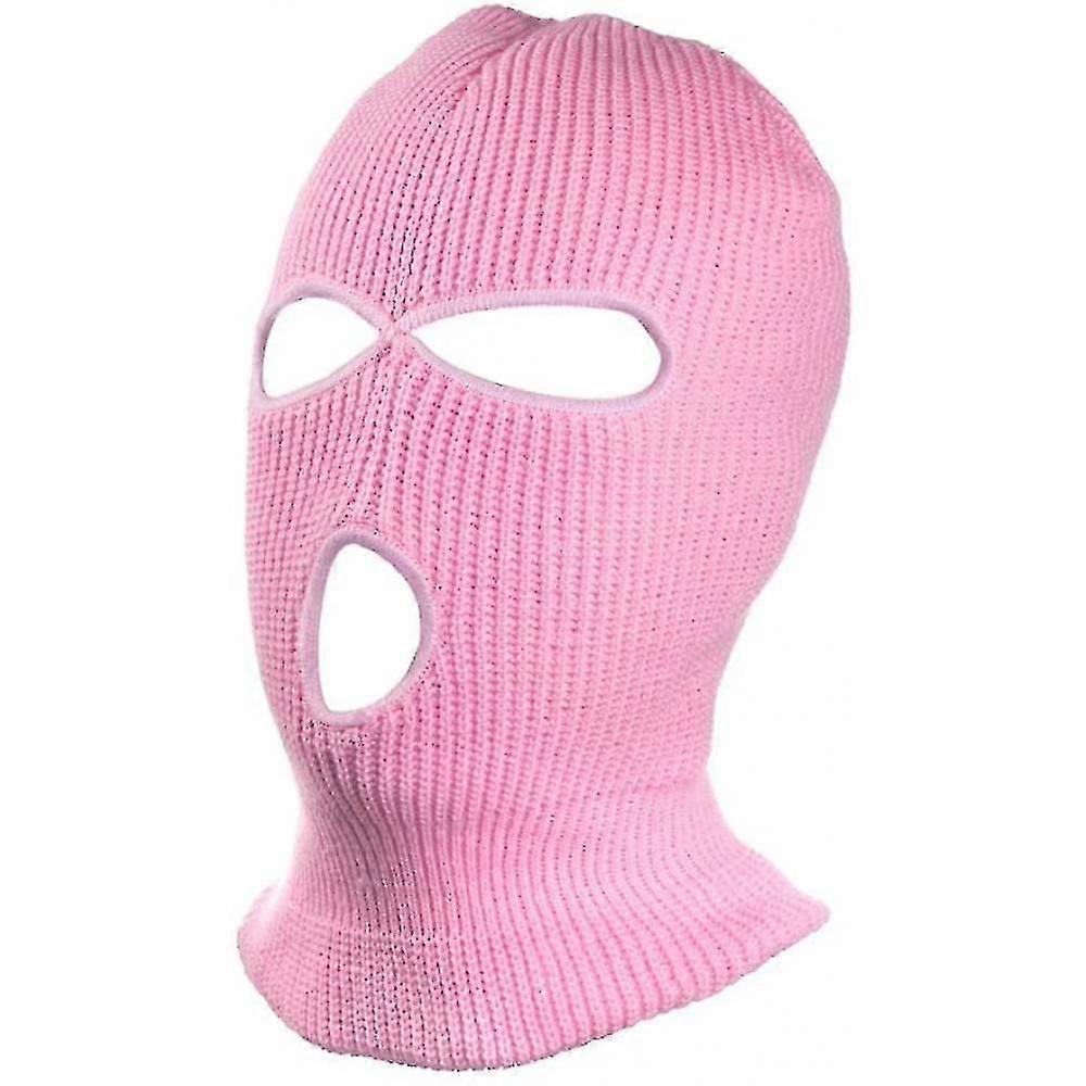 屋外スポーツウォームソフトのための3ホールニットスキーマスクフルフェイスカバー