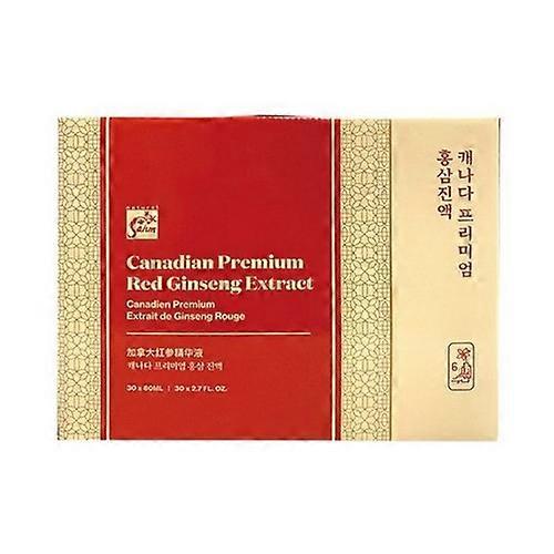 Sahm's Canadian Ginseng Red Ginseng Extract Gold, 30 Count