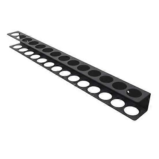 Wall Mount Screwdriver Holder Heavy Duty Carbon Steel Space Saving Garage Workbench