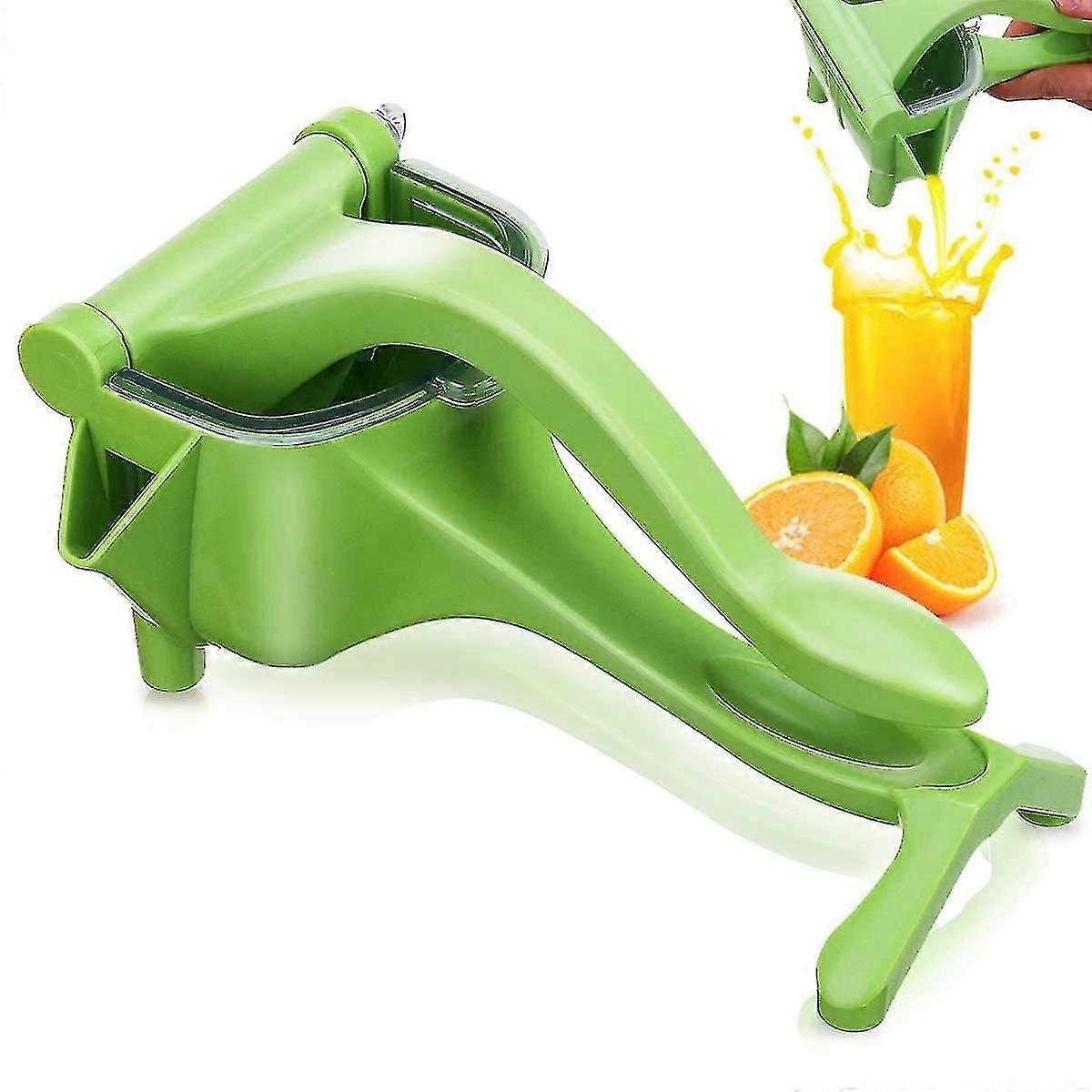 Fruit Lemon Squeezer, Manual Juicer, Kitchen Utensils For Fruit, Vegetables(1 Piece, Green)