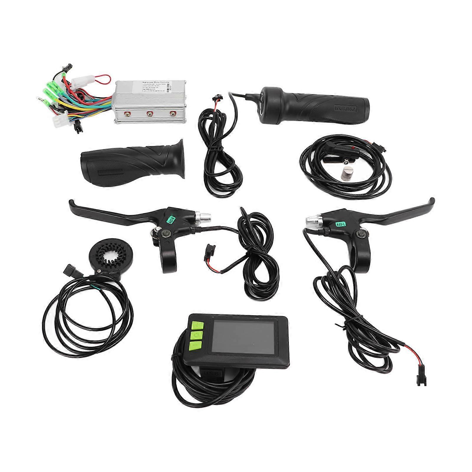 350W Elektrofahrrad Brushless Controller Kit mit Gasbremssensor 930A LCD-Display24/36V