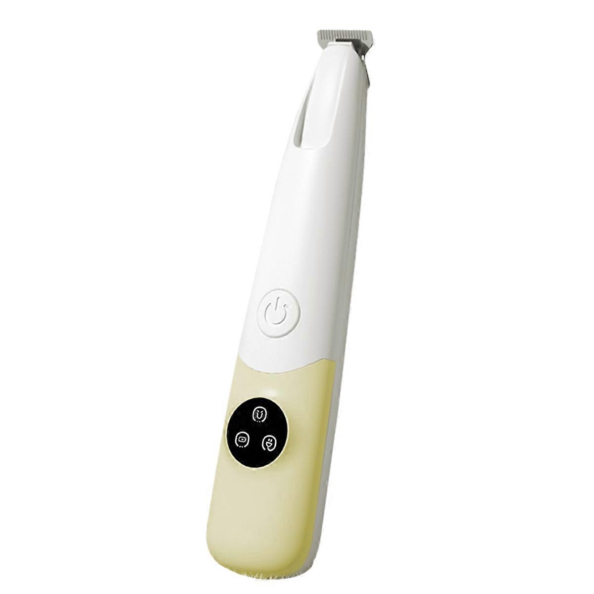 Electric Hair Trimmer Cats and Dogs Universal Pet Shaving Tool Low Noise Electric Trimmer Yellow