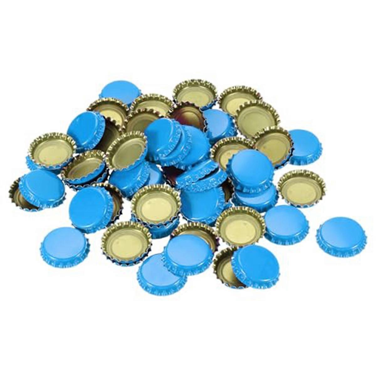 160 PCS Bottle Caps for Crafts, 1 Inch Decorative Metal Beer Bottle Caps Bulk Flattened Charm for D