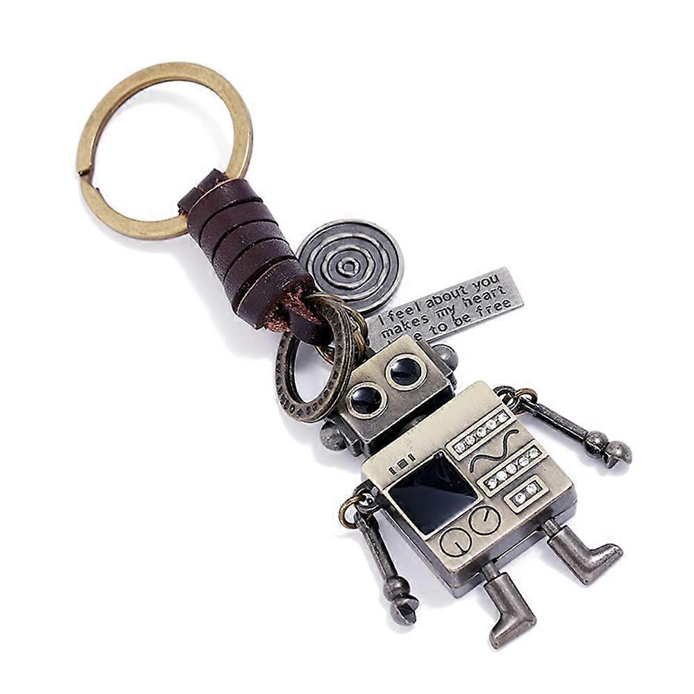 Funny Leather Keychains for Car, Purse, Handbag, or Backpack - Unique Gift Idea for Any Occasion!