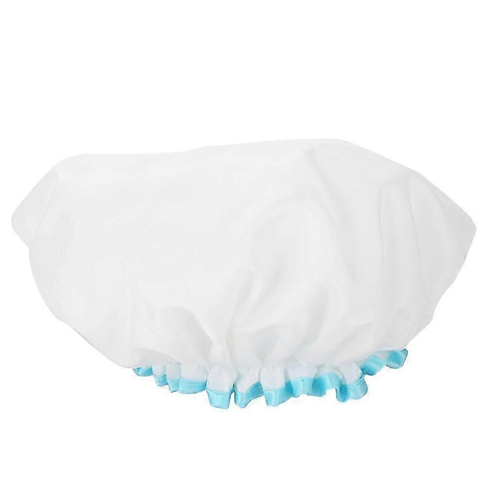 Waterproof Shower Cap for Adults, Thick Elastic Bath Cap