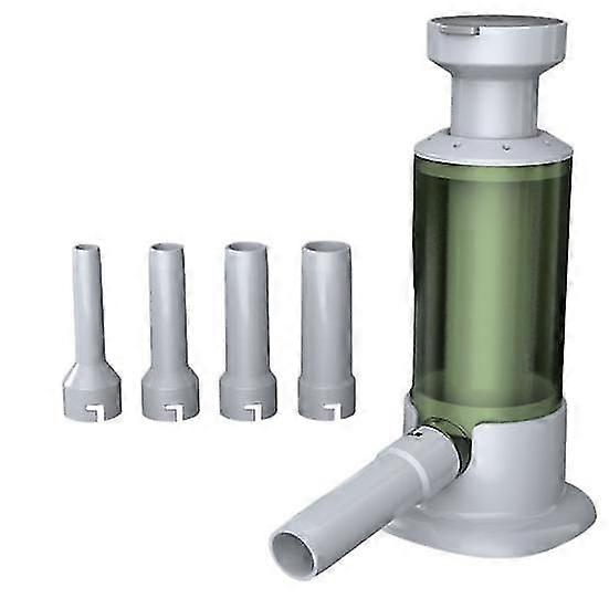 1 Set Sausage Maker Manual Sausage Stuffer Set with 4 Nozzles Easy to Use Sausage Filler for Household