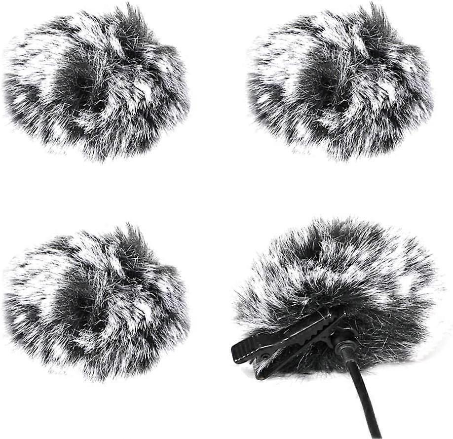 Pieces Microphone Windscreen Rode Lavalier Microphone Windshield Muff Windscreen Mic Cover Mini Headset Microphone Windshield (1CM)