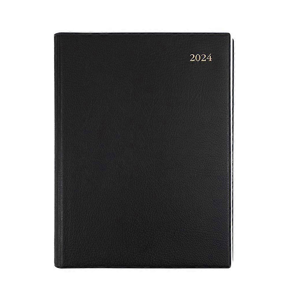 Black Collins Debden Associate A4 Week to View 2024 Diary Professional Planner