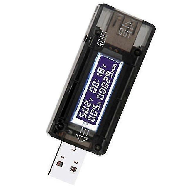 Usb Current Voltage Capacity Tester Volt Current Voltage Detect Charger Capacity Tester Meter Mobile Power Detector Battery Test