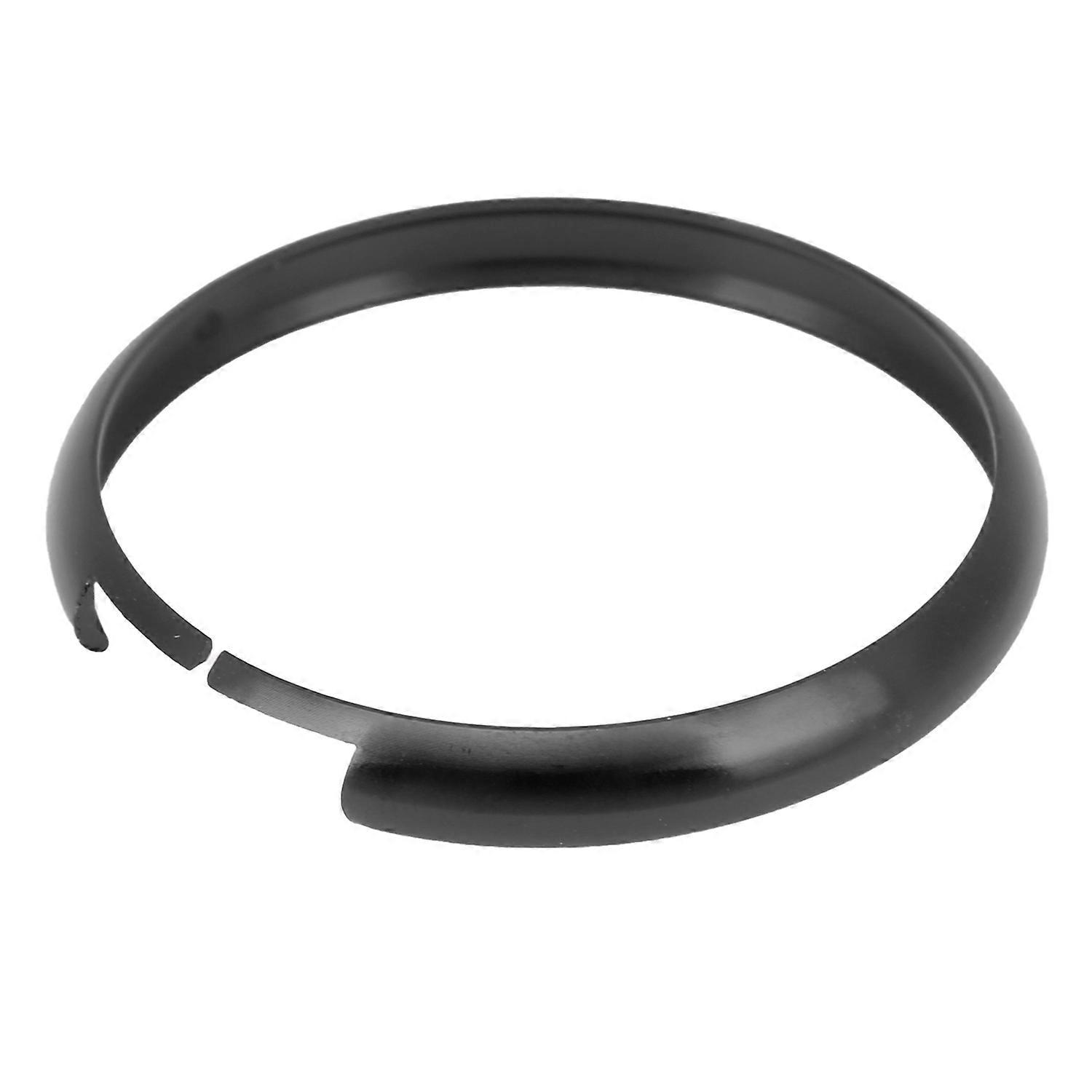 Remote Key Fob Ring Trim Aluminum Alloy Replacement for MINI R55 R56 R57 R58 R59 R60Black