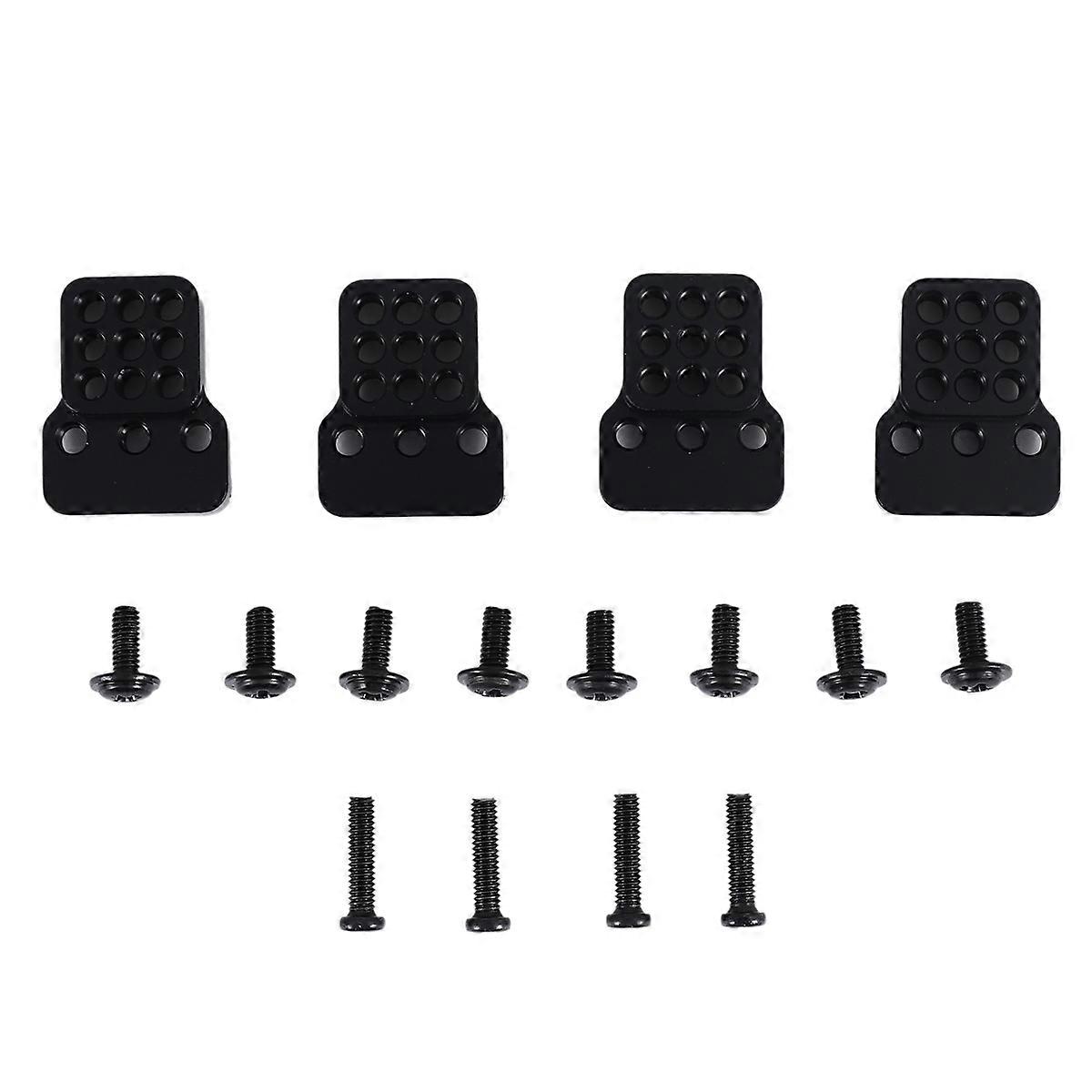 Metal Adjustable Shock Absorber Bracket Extender Seat, Black