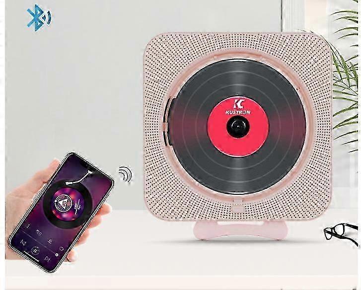 Wall mounted CD player Bluetooth speaker