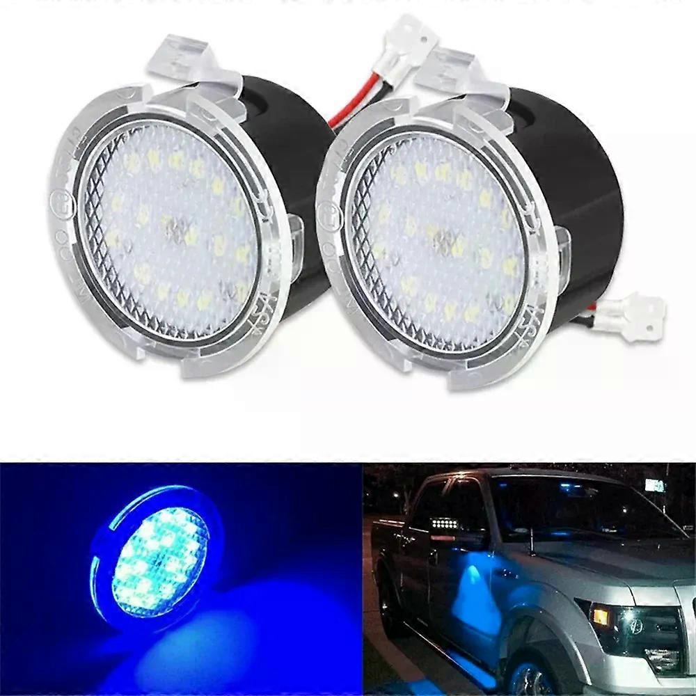 Applies toFor Ford Taurus Edge Explorer F150 Flex For Lincoln Navigator MKX MKT MKZ For Mercury Sable LED Side Under Mirror Puddle Lights