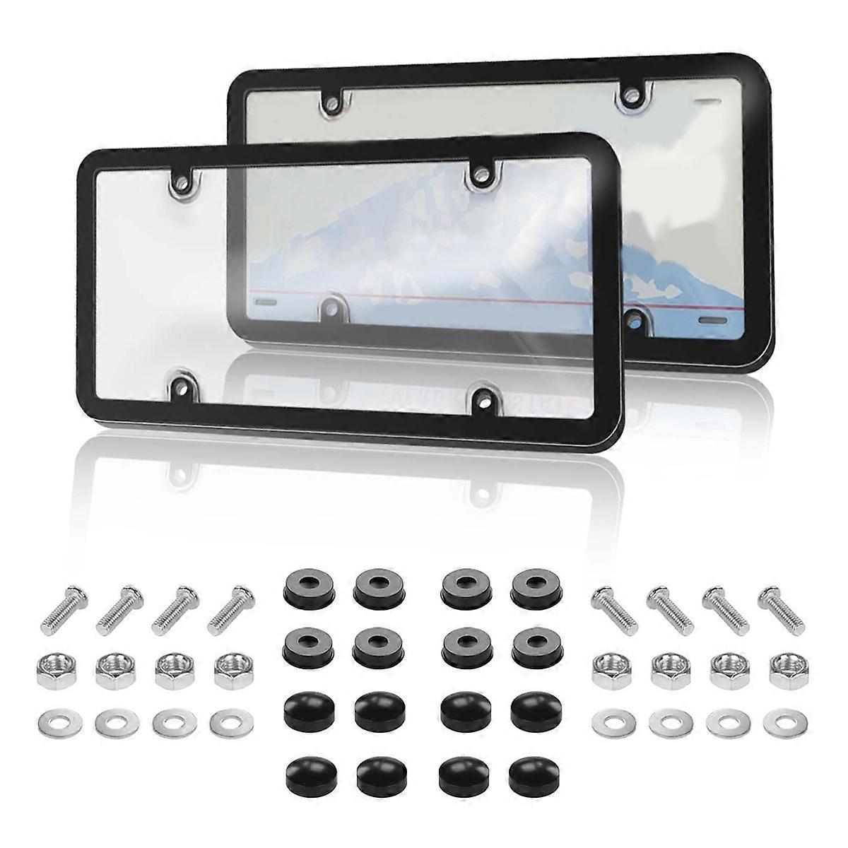 License Plates Covers/ Tinted Bubble License Plate Cover,A