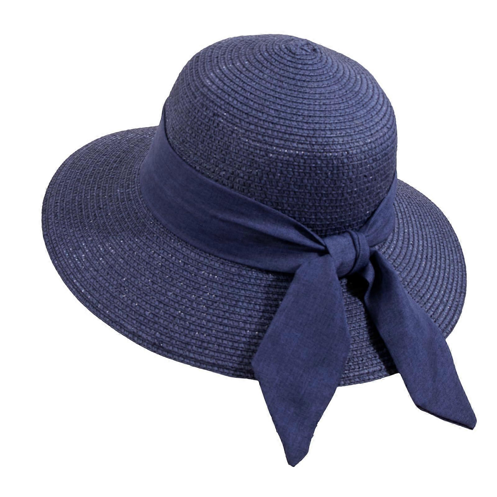 Foldable Packable Wide Brim Hat One Size Fits Most Travel Beach Sun Hat