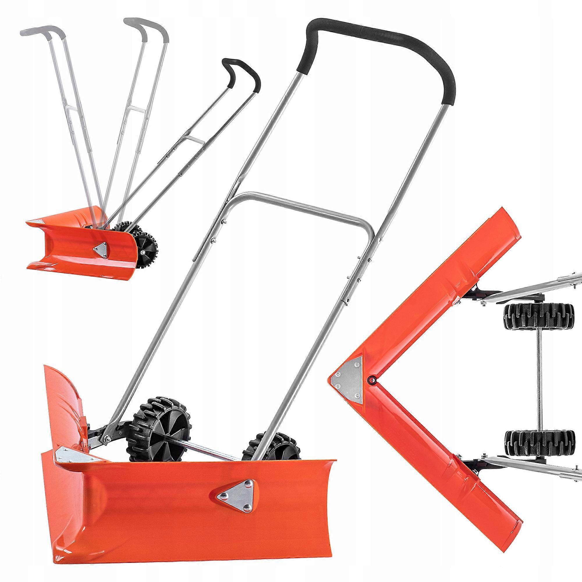 KADAX auran lumilapio lumilingon kaavin pyörillä vahva 77cm