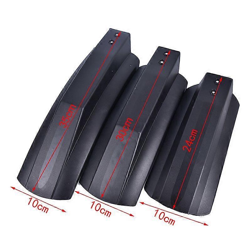 2PCS Mountain Bike Snow Fenders Front and Rear for Wide Rim Fat Tire Fenders