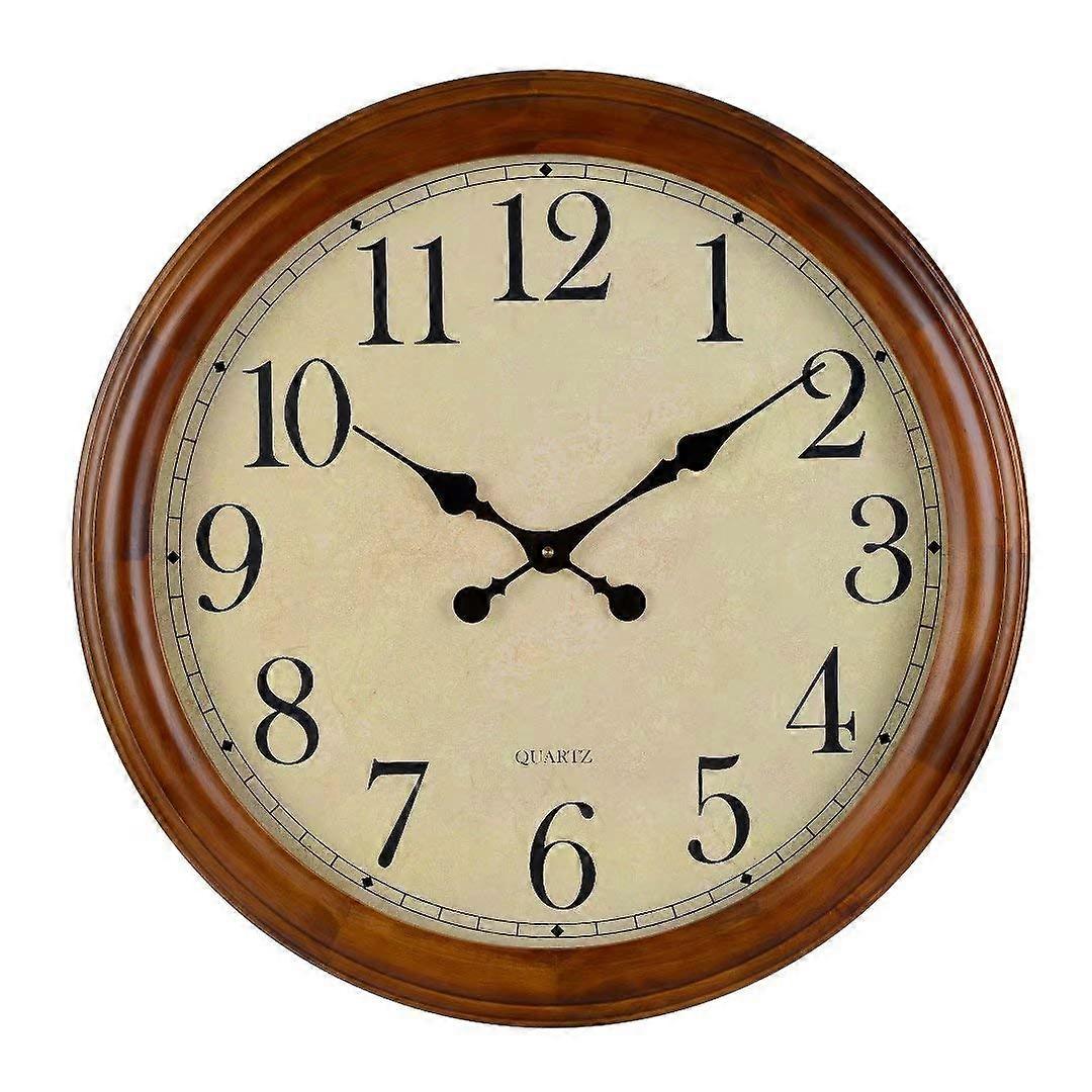 Decorative Wall Clock for Home 24-Inch
