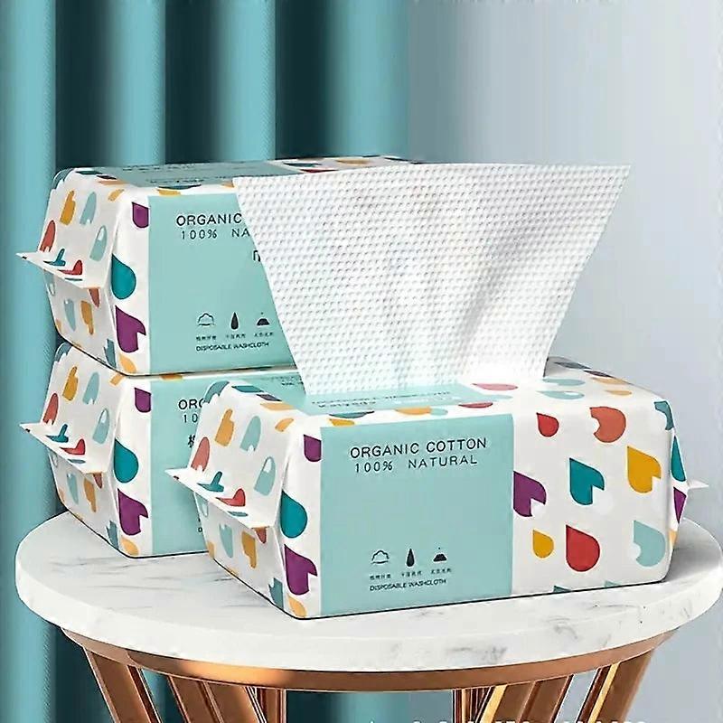 Soft Disposable Cotton Face Towels For Cleansing & Skincare