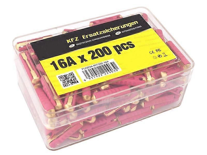Fusveis cilndricos 16A, 200 unid.