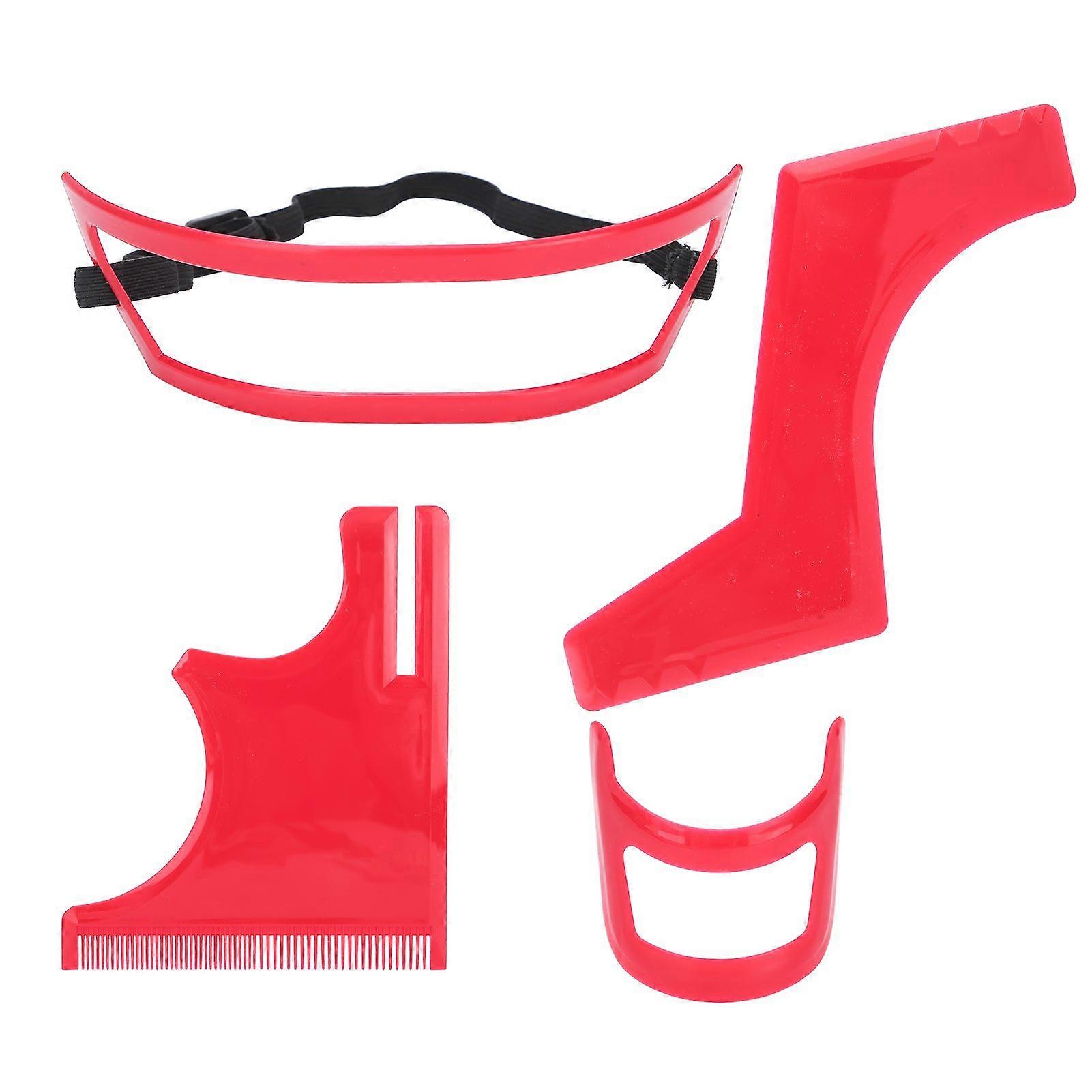 Beard Shaping Tool Kit Styling Grooming Beard Template Set