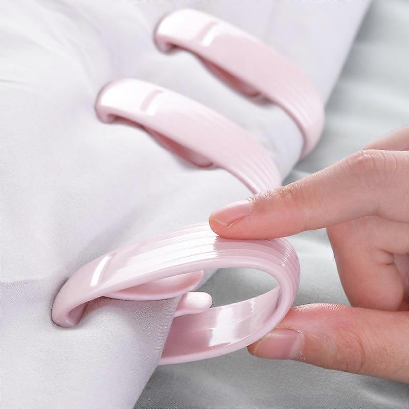 6pcs Quilt Fastener Quilt Fixer Needleless Sheet Clips