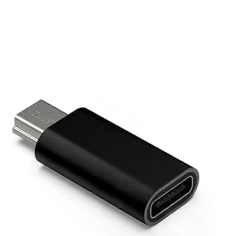 1~5PCS Mini USB to Type C Adapter 5 Pin Male Mini USB to Female USB Type C Data Transfer Connector for MP3 Camera PC