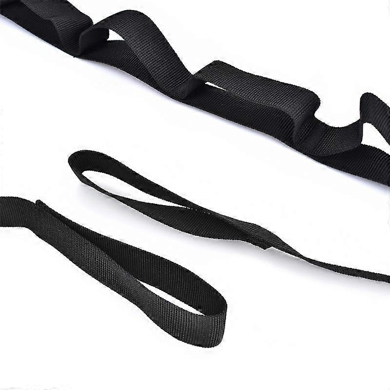 Campsite Storage Strap with 19 Fixed Loops Camping Hammock Strap Buckle Closure Outdoor Hanging Supplies New