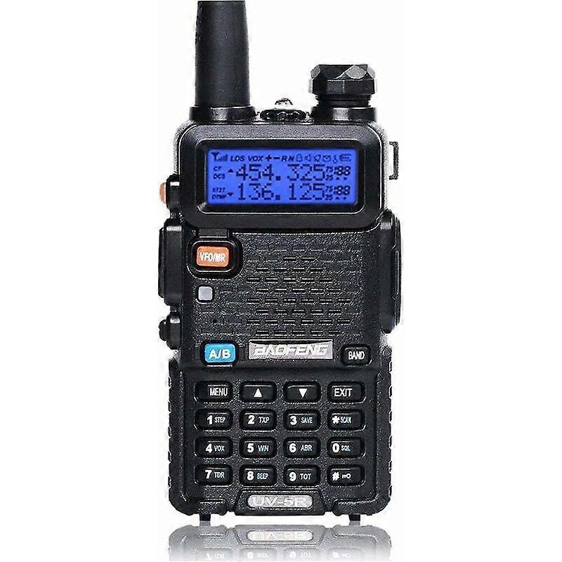 Walkie Talkie VHF UV5 FM Radio with Dual Band Radio, (1 pc)