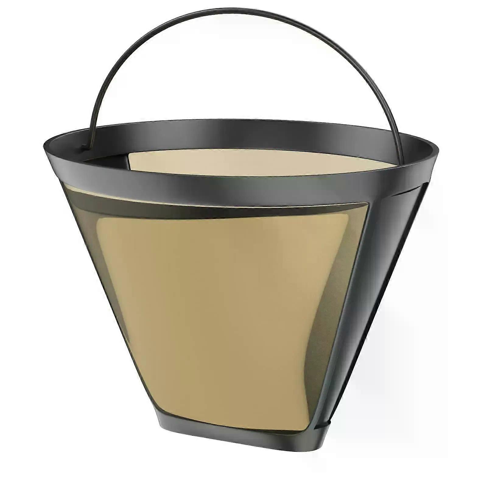 Leeseph Espresso Filter Basket Replacement Accessories Reusable Cone Coffee Maker Filter compatible for  Ninja Coffee Bar Brewer Cone Filter