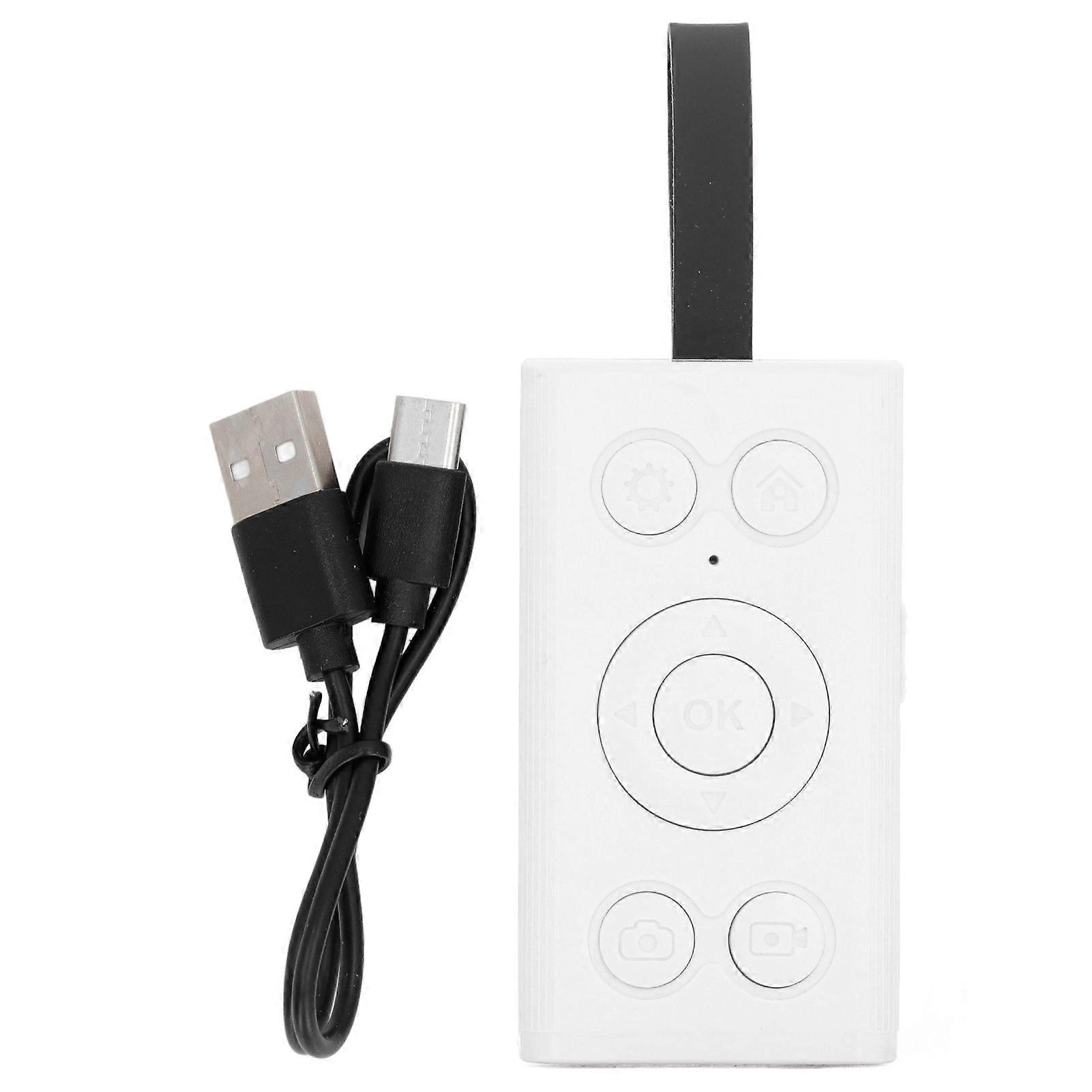 Bluetooth Remote Control 9 Key Camera Selfie Clicker Video Scrolling APP Book Page Turner for Phone Tablet