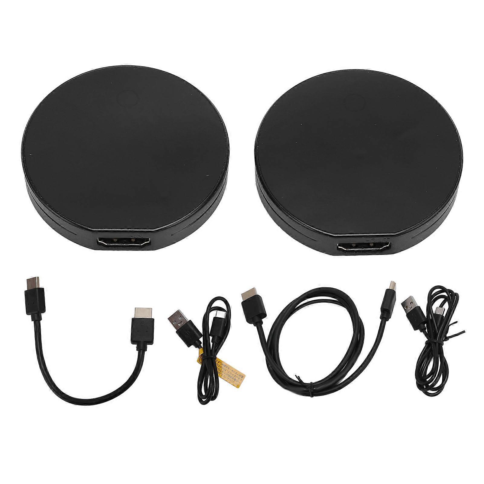 Wireless HD Extender 2.4G 5G Portable HD Transmitter and Receiver for Streaming Video ble From Laptop PC Projector