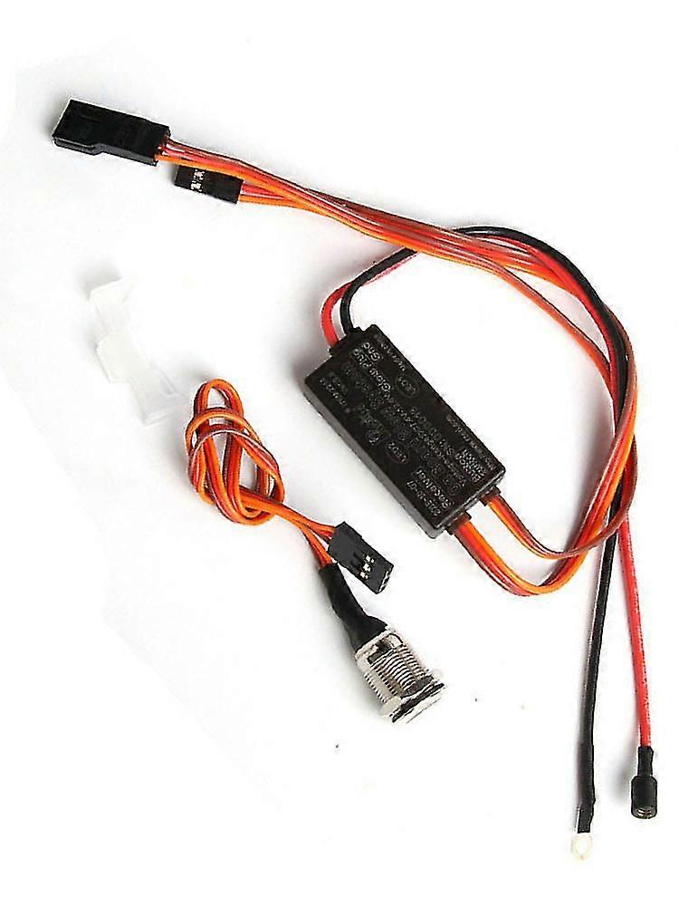 Rcexl On Board Glow System W/ Heat Sink & Cover For Rc Nitro Engine New Version