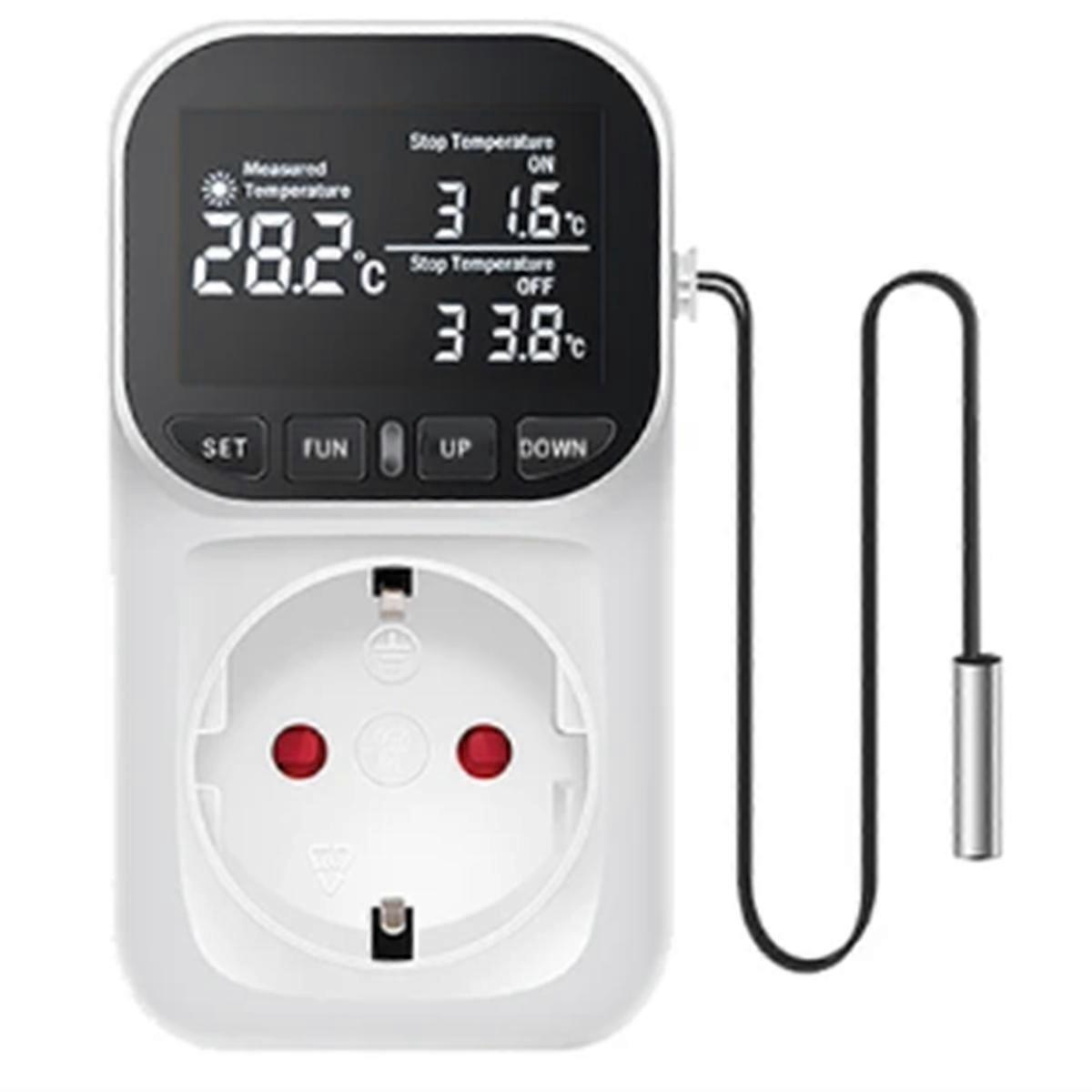 High-Precision Digital Display Smart Thermostat Fish Tank EU Plug