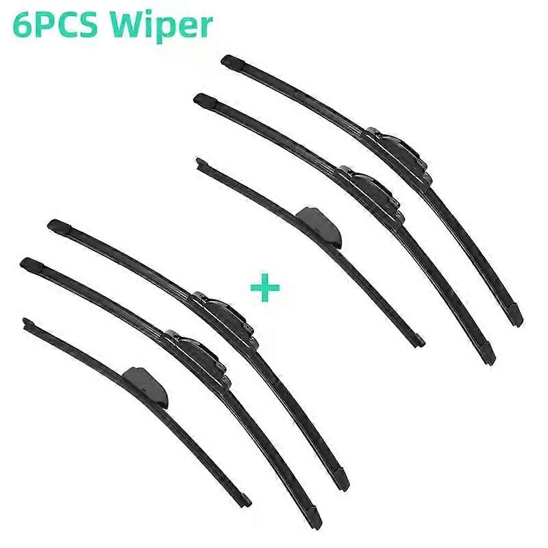 Double Rubber Car Wiper Blades compatible for KIA Niro 2016-2021 Windshield Wipers Rubber Car Accessories 2016 2017 2018 2019 2020 2021