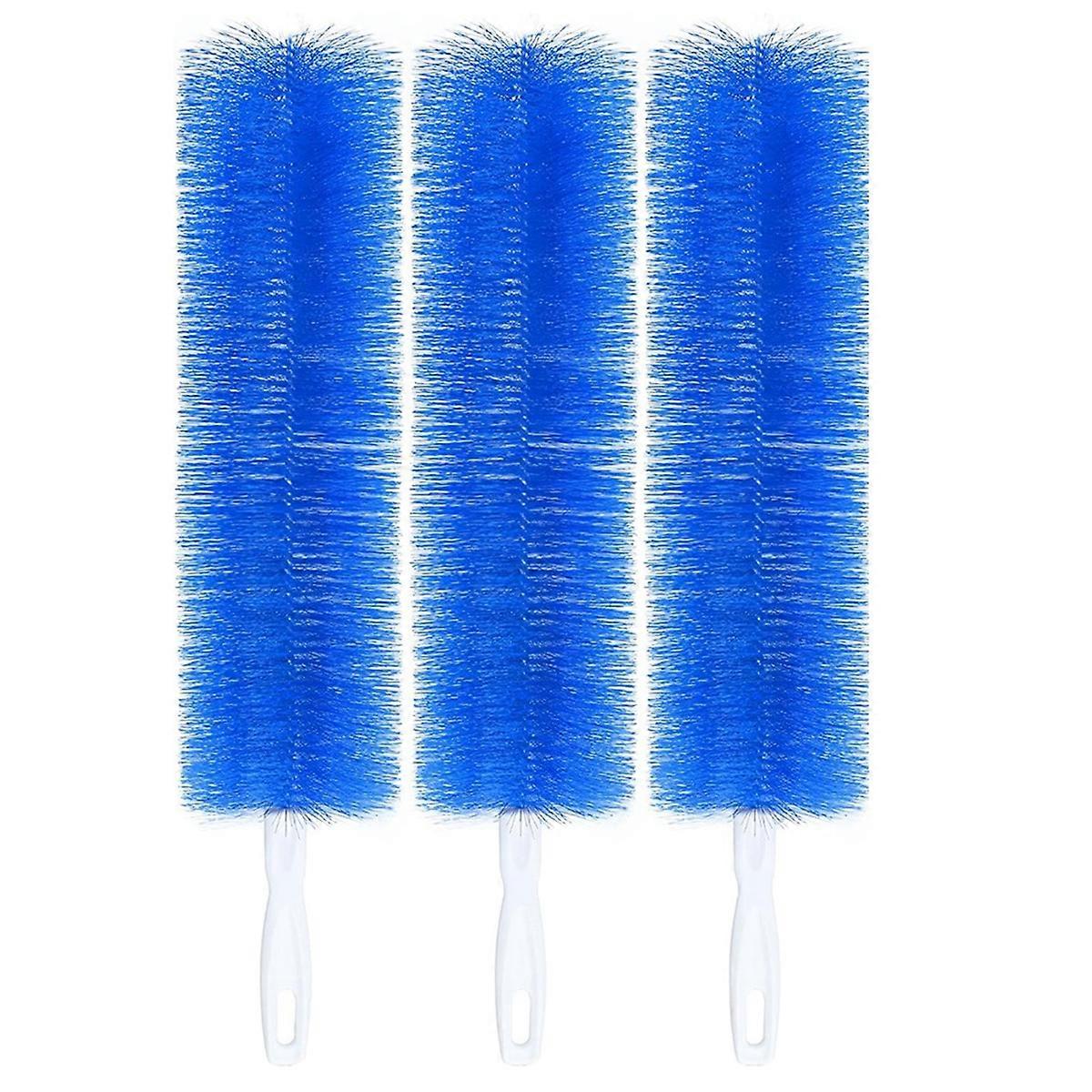 3 Pcs Cobweb Duster Bendable Fan Duster Plastic Dust Cleaner Microfiber Head Ceiling Brush Reusable