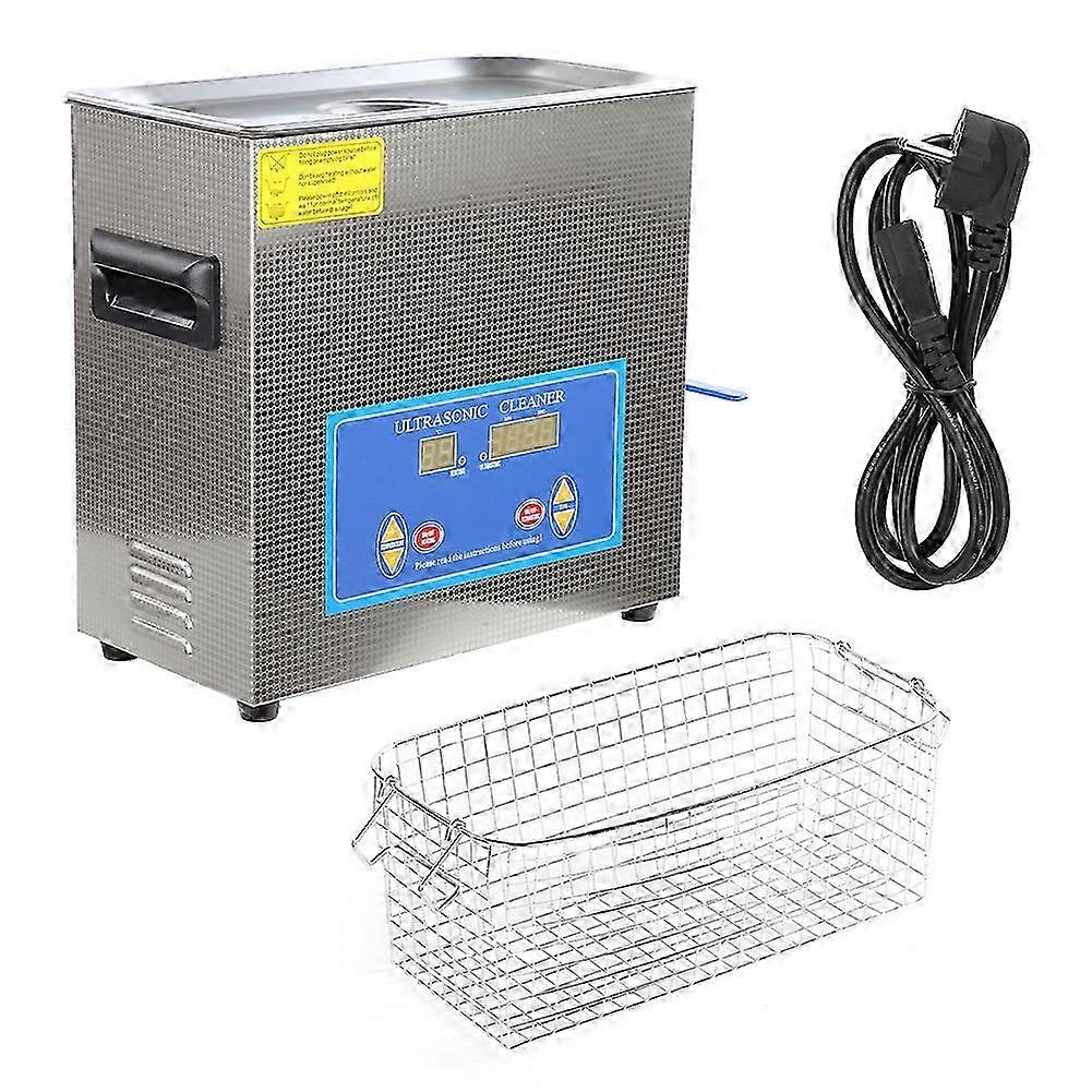 360Htd Ultrasonic Cleaning Machine Digital Timing Heating Cleaner Equipment 6.5l For Multiple Purposeseu Plug 200~240v