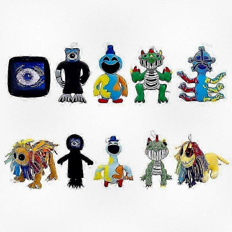 Nightmare Critters Plush Toy Doey Pianosaurus Yarnaby Plushies Suitable for Poppy Playtime 4 Doll Kids Gifts
