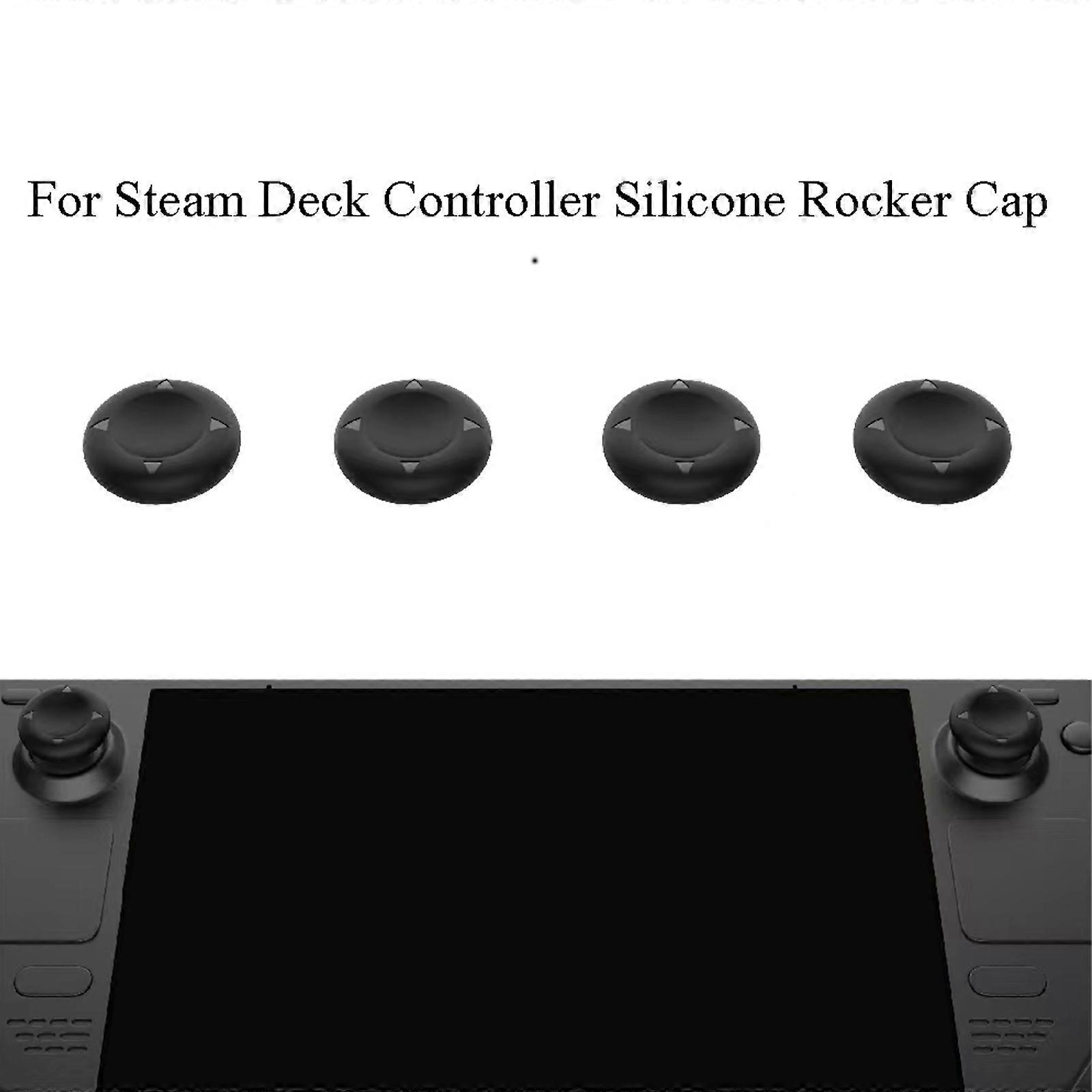 For Steam Deck Dust Plug Silicone Dustproof Cover Dust Net Stopper Thumbstick Cap For Steam Deck Console Anti-dust Cap