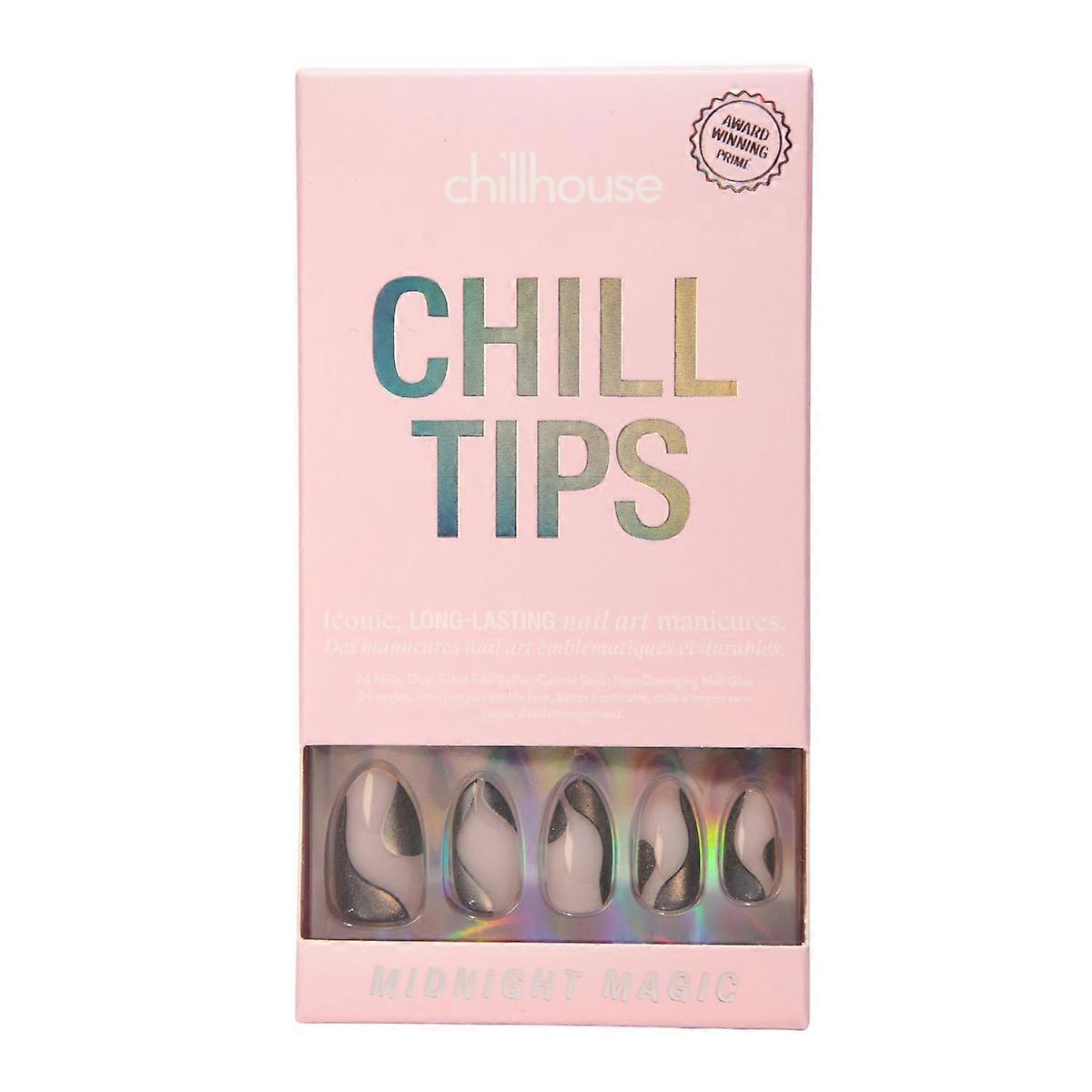 Chillhouse Chill Tips 假指甲 - 午夜魔法 - 24片