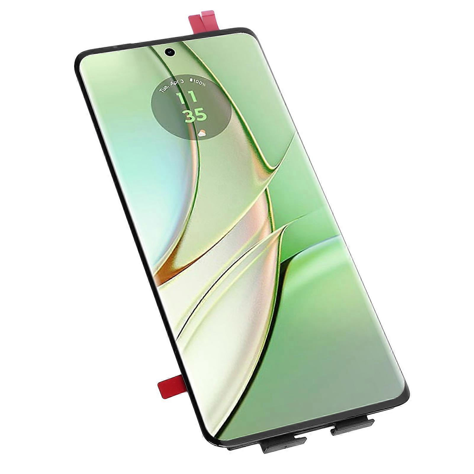 6.55inch LCD Display Screen Curved Display Digitizer Assembly Replacement with Repair Tool Kit for Moto Edge 40 for Edge 40 Neo for XT23032 