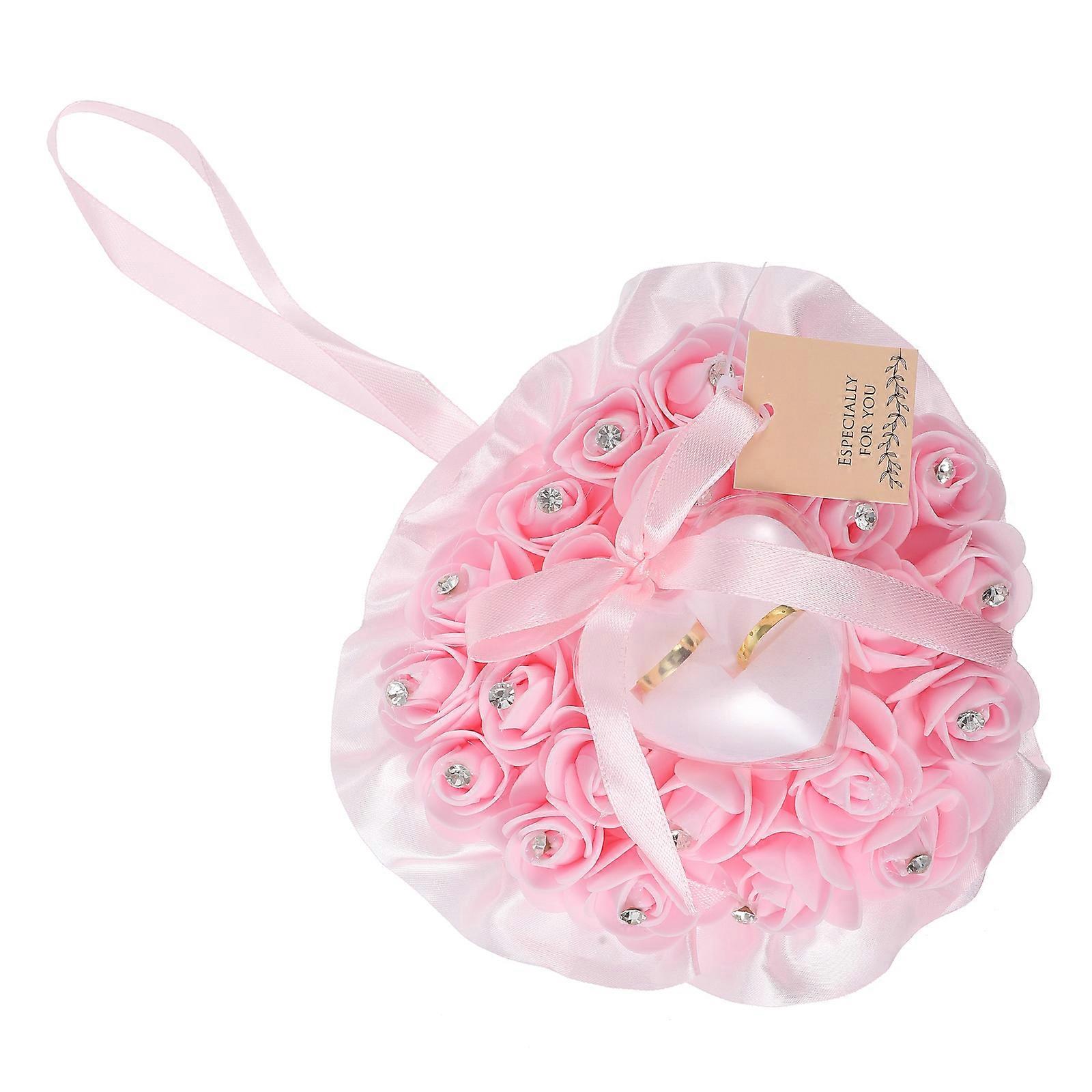 Rose Inspired Ring Box, Ideal for Storing Wedding Rings Securely