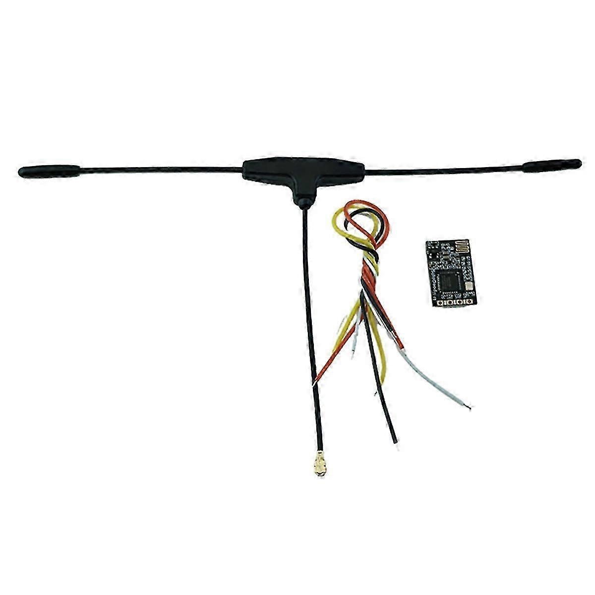 For ELRS 750MHz 868MHz Receiver with T Type Antenn MCU ESP8285 50mW Telemetry Power for RC Racing D
