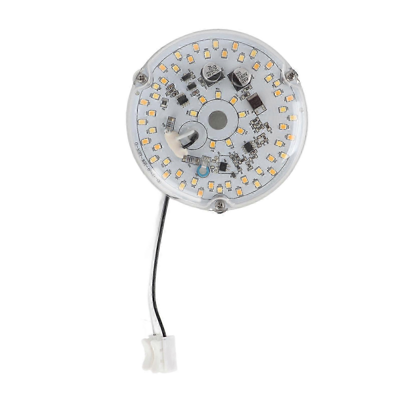 2025 3.93 Inch LED Ceiling Fan Light AC 120V 18W 2000LM 3 Color Temperature Dimmable Magnetic LED Retrofit Light Board Panel for Replacement