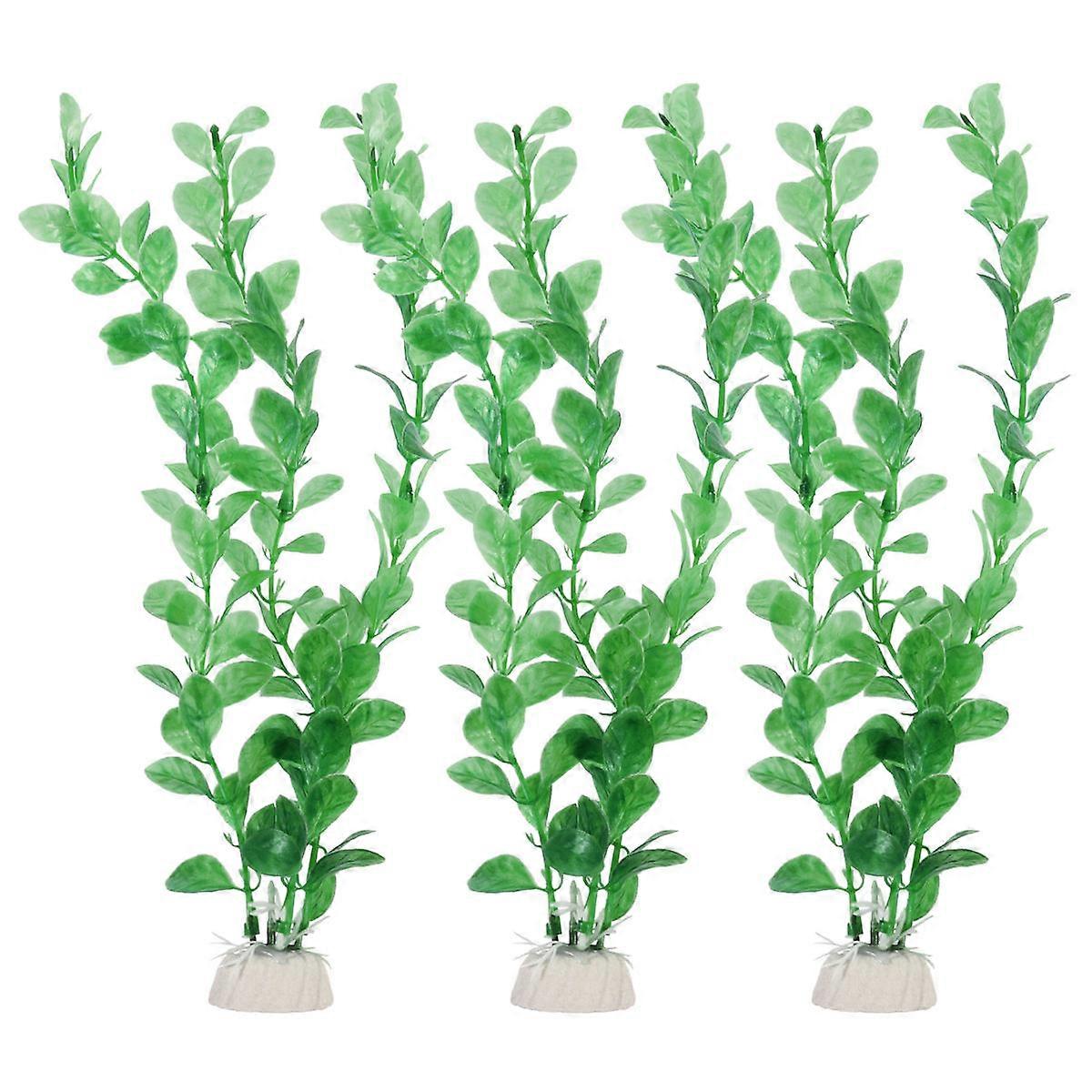 Fish Tank with Lifelike Greenery, Versatile and Durable